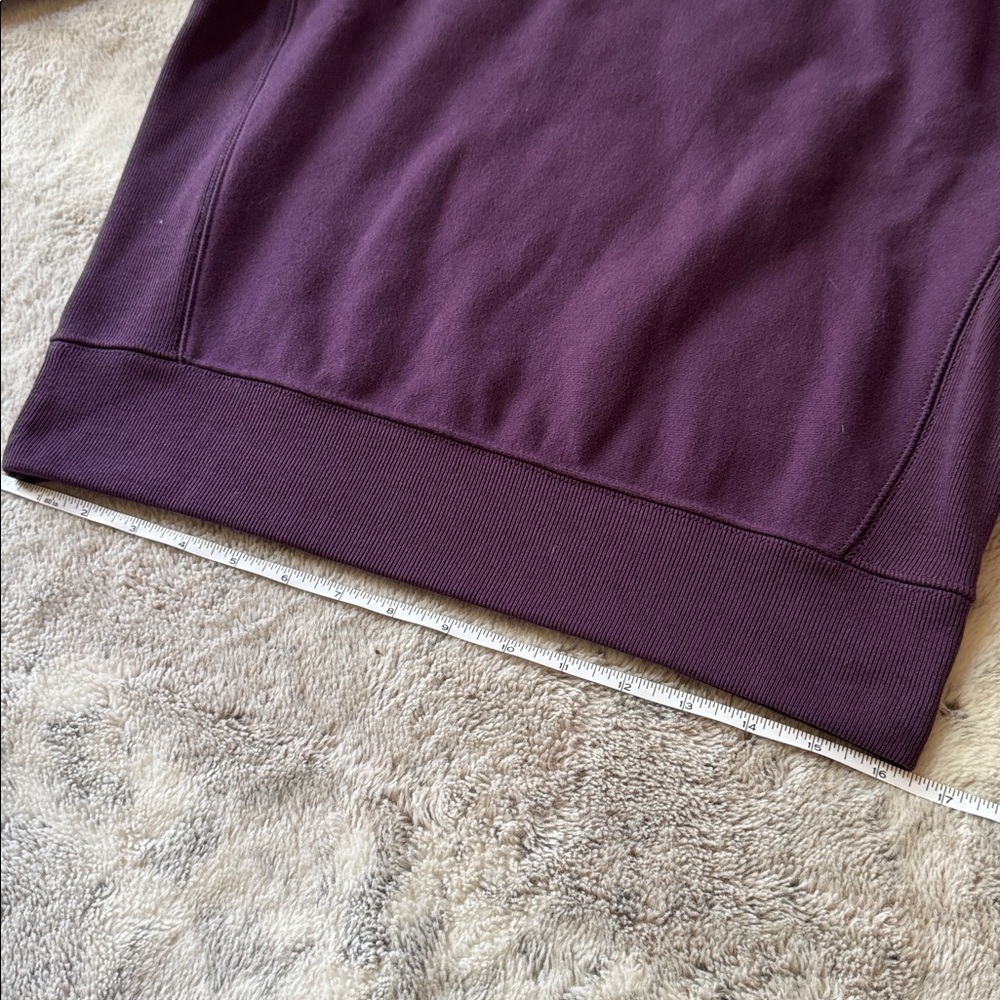 CHAMPION Women's Deep Purple Crew Neck Sweatshirt NWT, size Medium - Picture 8 of 12